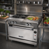 Thumbnail image #2 for Vulcan V Series 36-Inch Heavy Duty Gas Range with 2 Open Burners, 24-Inch Griddle, and Standard Oven