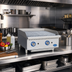 Thumbnail image #2 for Globe 24-Inch Gas Countertop Stainless Steel Radiant Charbroiler