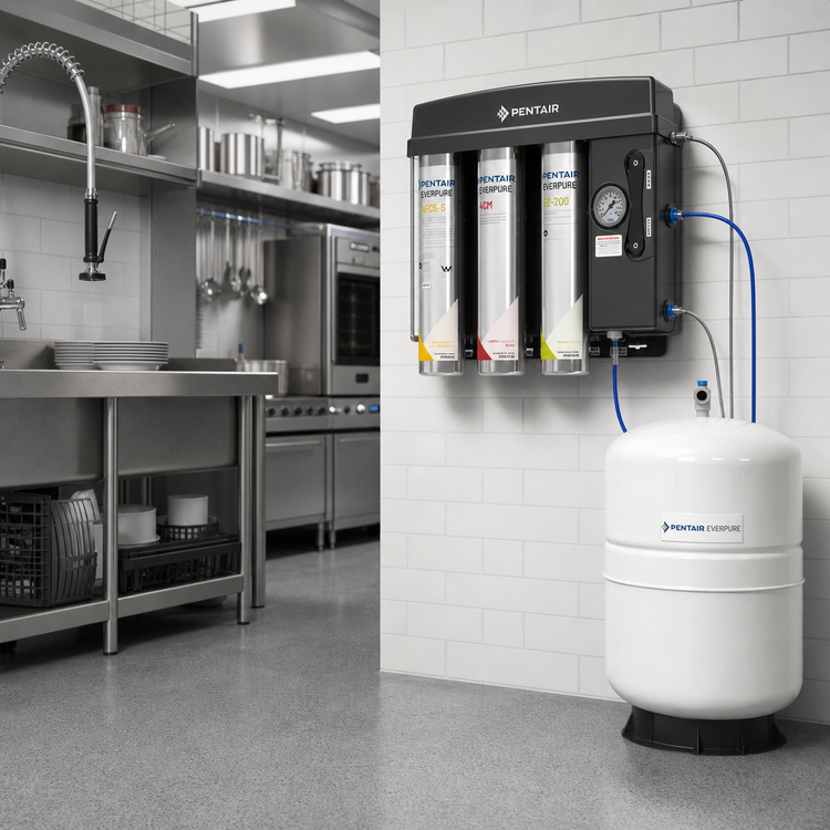 Product image #2 for Everpure EZ-RO 200/5G-BL Reverse Osmosis Water Filtration System, 200 GPD, 5-Gallon Tank