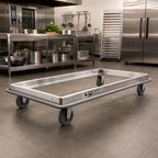 Thumbnail image #2 for Metro D2160SP 60 x 21-Inch Stainless Steel Truck Dolly Frame with Wraparound Bumper