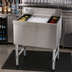 Thumbnail image #2 for Advance Tabco Special Value Series 30-Inch Stainless Steel Cocktail Unit with 10-Circuit Cold Plate