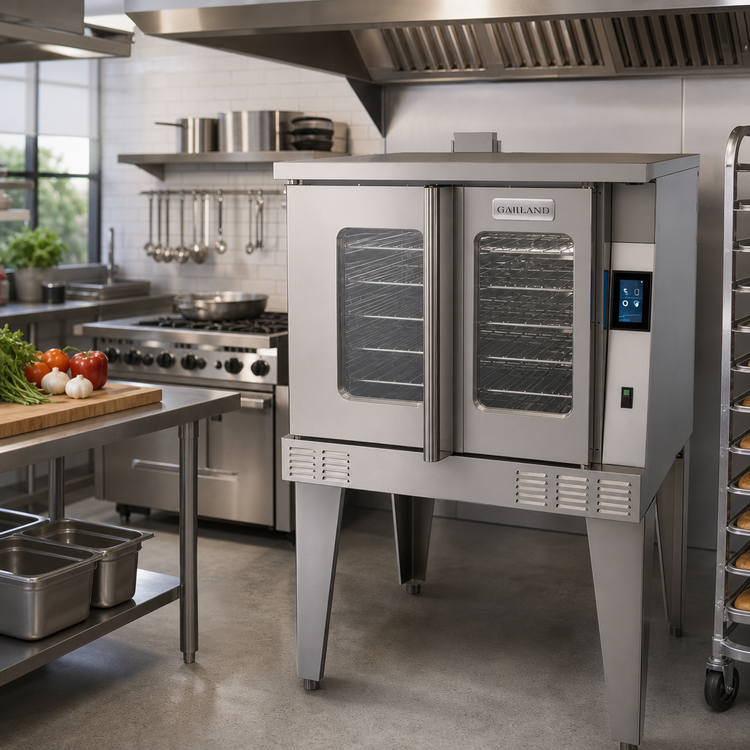 Product image #2 for Garland Master Series Deep Depth Single-Deck Gas Convection Oven with easyTouch Digital Control