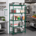 Thumbnail image #2 for Quantum 5-Shelf Stationary Wire Shelving Starter Kit, 30
