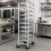 Thumbnail image #2 for Channel All-Welded Aluminum End-Load Platter Rack for 5 18-Inch Platters