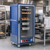Thumbnail image #2 for Metro C5 3 Series 3/4 Height Mobile Moisture Heated Holding and Proofing Cabinet with Blue Insulation Armour and Clear Polycarbonate Door