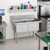 Thumbnail image #2 for Advance Tabco Special Value Series 2-Compartment Fabricated Sink with 16