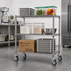 Thumbnail image #2 for Hoshizaki HS-3586 Commercial Shelving Casters, 6-Inch Diameter, Set of 4