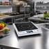 Thumbnail image #2 for Adcraft Slim Design Digital Single Burner Countertop Induction Cooktop, 120V