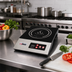 Thumbnail image #2 for Winco Economy Countertop Induction Cooker, Single Burner, 120V, 1.8 kW