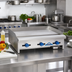 Thumbnail image #2 for Comstock-Castle 30-Inch Countertop Gas Griddle with 5/8-Inch Polished Steel Plate