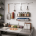 Thumbnail image #2 for Metro SmartWall Accessory Kit for Pizza Prep, Metroseal Gray Finish