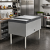 Thumbnail image #2 for Top Shelf Stainless Steel Service Station Ice Chest with Dual 10-Circuit Cold Plates, 30