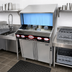 Thumbnail image #2 for CMA Dishmachines Energy Mizer GL-C Low-Temperature Rotary Glasswasher