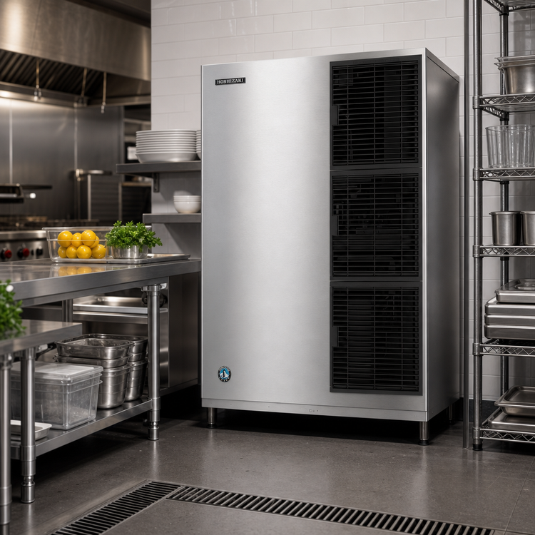 Product image #2 for Hoshizaki KM-1340MAJ Commercial Modular Crescent Cube Ice Maker, Air-Cooled, 30 Inch Wide, 208-230V
