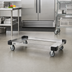 Thumbnail image #2 for Metro Made-to-Order 60 x 24 Inch Stainless Steel Truck Dolly Frame with Corner Bumpers