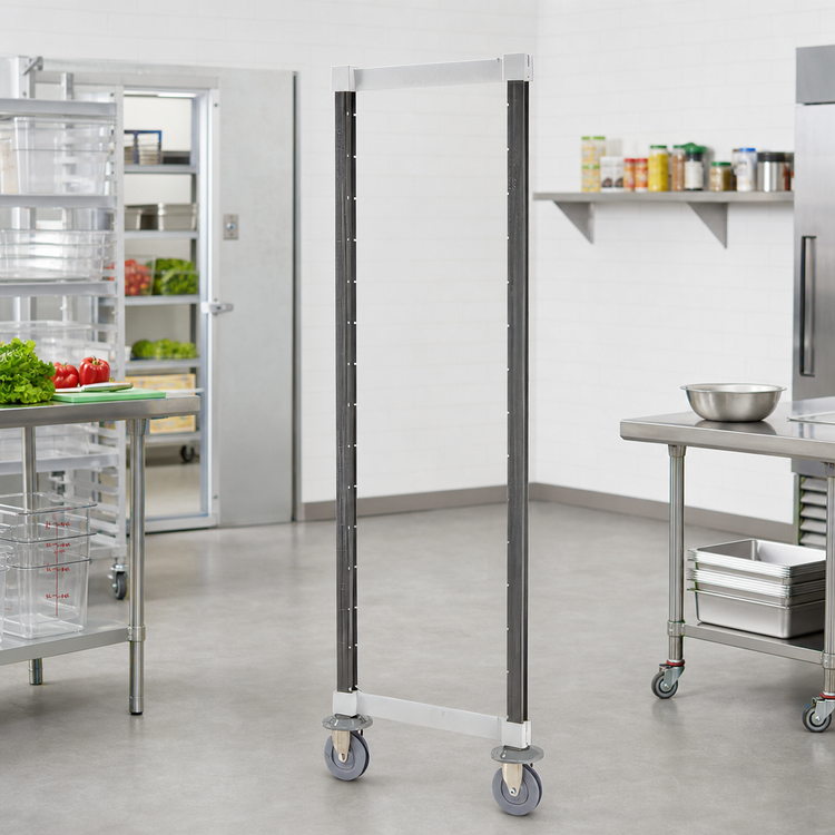 Product image #2 for Cambro Camshelving Elements XTRA High Density Mobile Post Kit