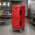 Thumbnail image #3 for Cambro Ultra Camcart® Security Package Front-Loading Insulated Food Pan Cart, 60 Qt., Hot Red