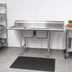 Thumbnail image #2 for Eagle Group 412 Series Two-Compartment Sink with Right Drainboard, 56-5/8 Inch Wide