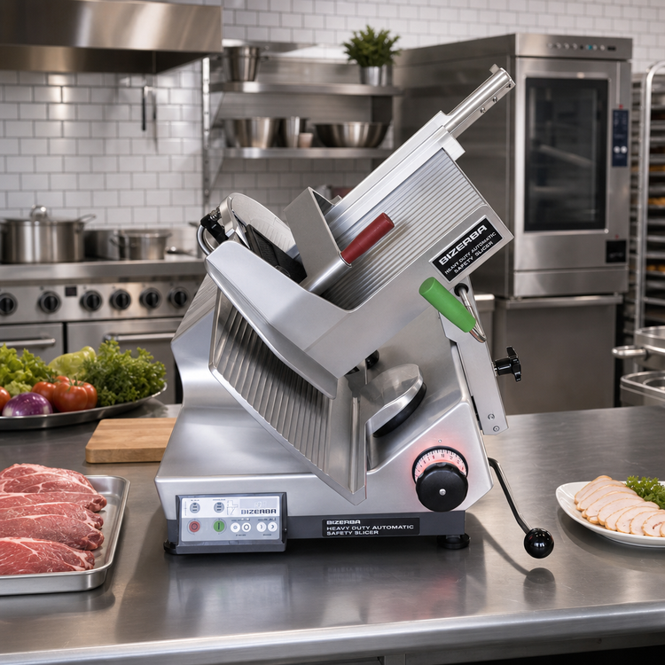 Product image #2 for Bizerba Heavy Duty Automatic Safety Slicer with 13-Inch Blade