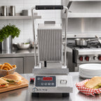 Thumbnail image #2 for Star (Middleby) Pro-Max 2.0 PGT7EA-230V Countertop Sandwich Grill, Grooved Aluminum Plates, Electronic Controls, 230V