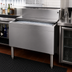 Thumbnail image #2 for Glastender Extra Deep Underbar Ice Bin with Sliding Stainless Steel Cover, 36-Inch Wide, 139 lb. Capacity