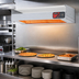 Thumbnail image #2 for Nemco 48-Inch Single Unlighted Infrared Strip Heater with On/Off Toggle Switch, 240V
