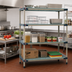 Thumbnail image #2 for MetroMax 4 Open Grid All-Polymer Starter Shelving Unit, 60