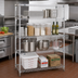 Thumbnail image #2 for Metro Super Erecta Super Adjustable Chrome-Plated Wire Starter Shelving Unit, 42W x 18D x 63H, 4 Shelves