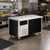 Thumbnail image #2 for Randell RS SSC-RFT-3 48-Inch Mobile Frost Top Serving Station with Enclosed Base