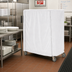 Thumbnail image #2 for Metro Waterproof Vinyl-Nylon Coated Cart Cover for Queen Mary & Banquet Carts, 36 x 24 x 54 Inches, White