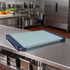 Thumbnail image #2 for Metro MetroMax 4 MAX4-2142F Solid Polymer Shelf, 42"W x 21"D, Blue, Removable Mat, 800 lb. Capacity