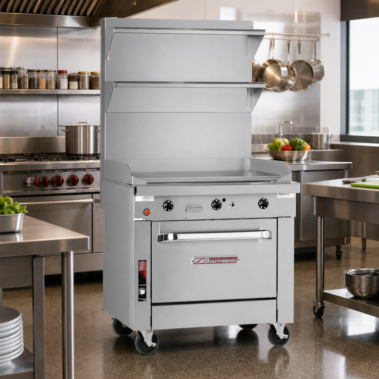 Product image #2 for Southbend Platinum 16-Inch Heavy Duty Gas Griddle with Cabinet Base