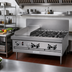 Thumbnail image #2 for Garland GF Starfire Pro 36-Inch Gas Restaurant Range with Modular Top, 4 Open Burners and 12-Inch Thermostatic Griddle