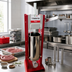 Thumbnail image #2 for Trento 11 lb Vertical Manual Sausage Stuffer with 2-Speed Gear Drive