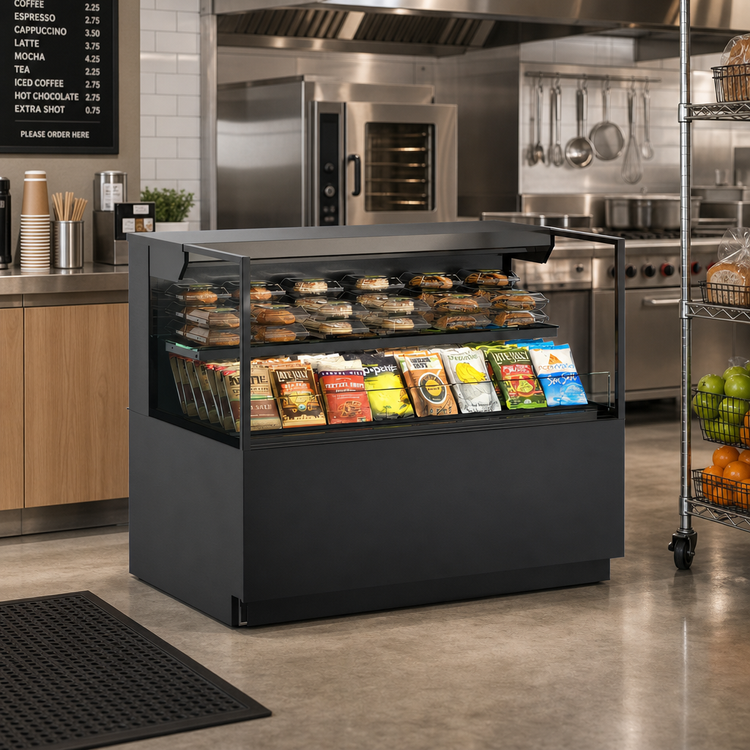 Product image #2 for Structural Concepts Reveal® Non-Refrigerated Self-Service Display Case, Freestanding, 35-3/4 Inch W