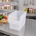 Thumbnail image #2 for Quantum STORE-MAX 8-Inch Clear Economy Nesting Shelf Bin, 17-7/8