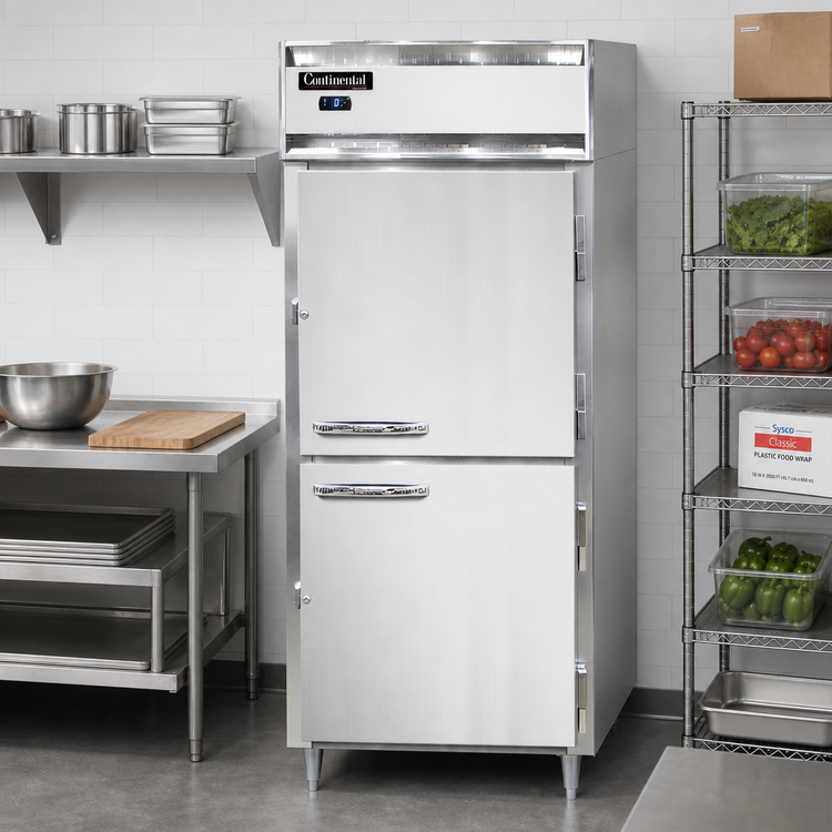 Product image #2 for Continental D1FXSNHD Designer Line One-Section Extra-Wide Reach-In Freezer