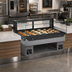 Thumbnail image #2 for Structural Concepts Reveal® Full-Service Non-Refrigerated Slide-In Counter Case, 35-3/4 Inch Wide, Black