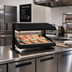 Thumbnail image #2 for Hatco 54-Inch Countertop Slant Heated Merchandiser with LED Lighting