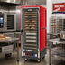 Thumbnail image #2 for Metro C5 Insulation Armour 3 Series Full Height Heated Holding & Proofing Cabinet, Clear Polycarbonate Door, Lip Load Slides, Low Watt