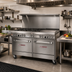 Thumbnail image #2 for Southbend Ultimate 60-Inch Gas Combination Restaurant Range with 6 Star/Sauté Burners and 24-Inch Griddle