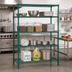 Thumbnail image #2 for Quantum Stationary Wire Shelving Starter Kit, 60