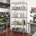 Thumbnail image #2 for Eagle Group 5-Tier Starter Wire Shelving Unit, 30