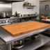Thumbnail image #2 for John Boos Boos Block American Cherry Edge Grain Kitchen Countertop, 72 x 48 x 1-3/4 Inch, Penetrating Oil Finish