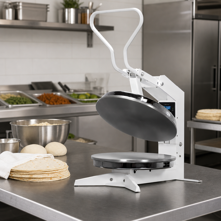 Product image #2 for Proluxe Flex X2T Countertop Manual Dual Heated Tortilla Dough Press