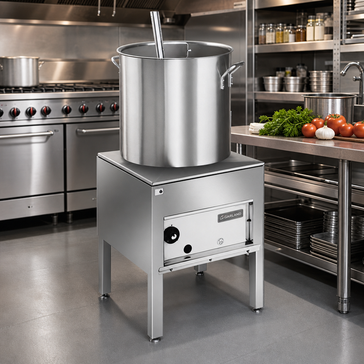 Product image #2 for Garland G20-SP Gas Stock Pot Range, 20-Inch Countertop, 60,000 BTU