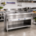 Thumbnail image #2 for Thurmaduke E-2-DLPG 2-Well Electric Steamtable Unit with Open Storage Base