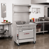 Thumbnail image #2 for 32-Inch Heavy Duty Floor Model Gas Sectional Range with Full-Width Graduated Hot Top and Standard Oven