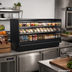Thumbnail image #2 for Structural Concepts Fusion 75-3/8-Inch Countertop Refrigerated Self-Service Display Case, Remote DX, with 3 Solid Shelves
