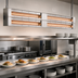 Thumbnail image #2 for Hatco Glo-Ray 144-Inch Double Lighted Infrared Strip Heater